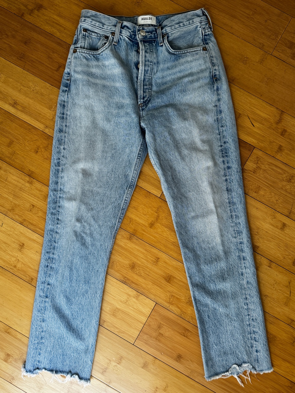 AGOLDE Riley straight leg jeans small